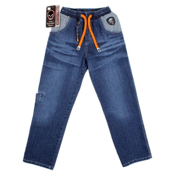 Spodnie jeansowe  GANGS -Kolekcja WOJTEK Rozmiary 128 -134
